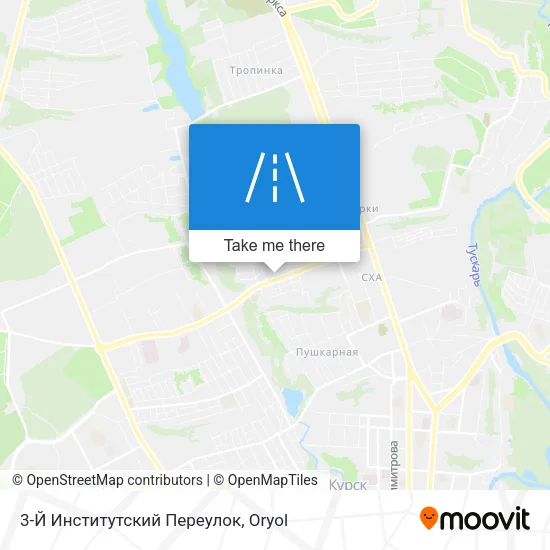 3-Й Институтский Переулок map
