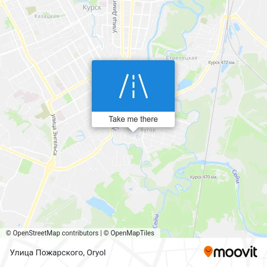 Улица Пожарского map