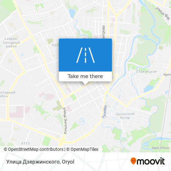 Улица Дзержинского map