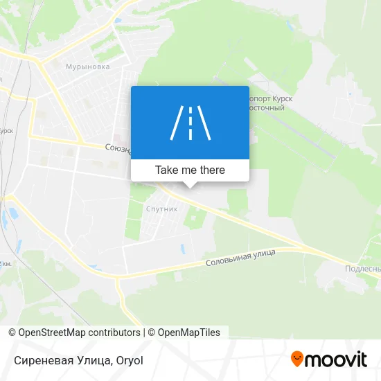 Сиреневая Улица map