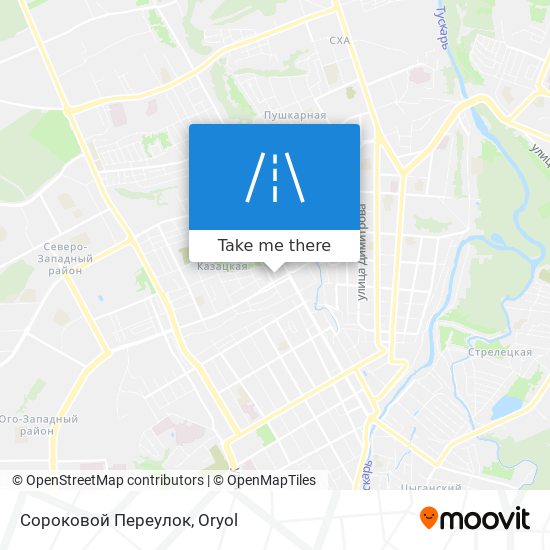 Сороковой Переулок map