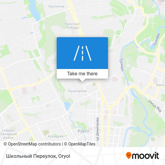 Школьный Переулок map