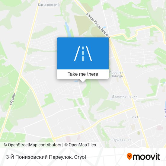 3-Й Понизовский Переулок map