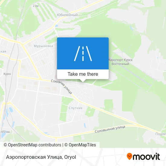 Аэропортовская Улица map