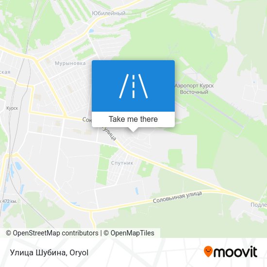 Улица Шубина map