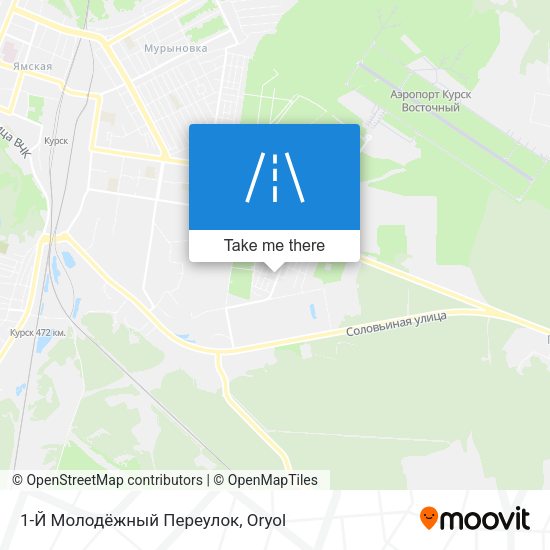 1-Й Молодёжный Переулок map
