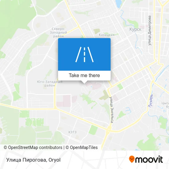 Улица Пирогова map
