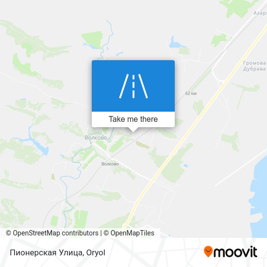 Пионерская Улица map