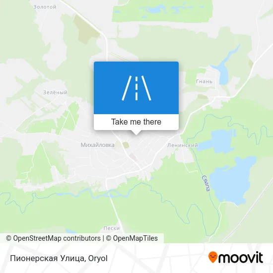 Пионерская Улица map