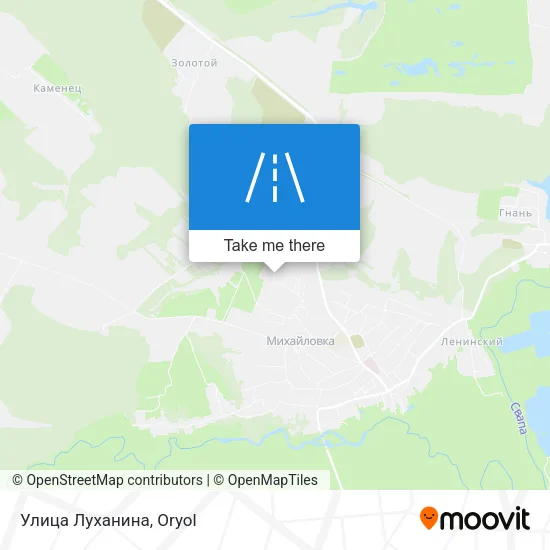 Улица Луханина map