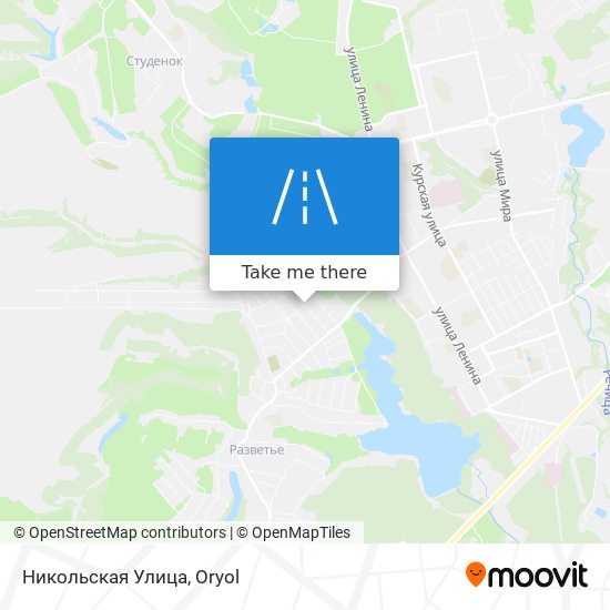 Никольская Улица map