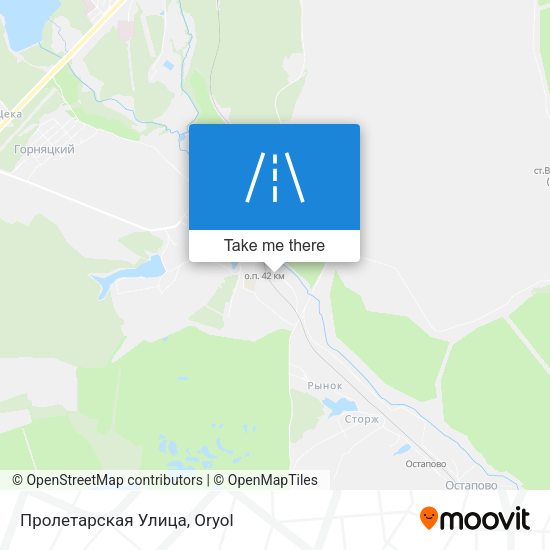 Пролетарская Улица map