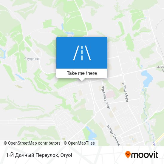 1-Й Дачный Переулок map