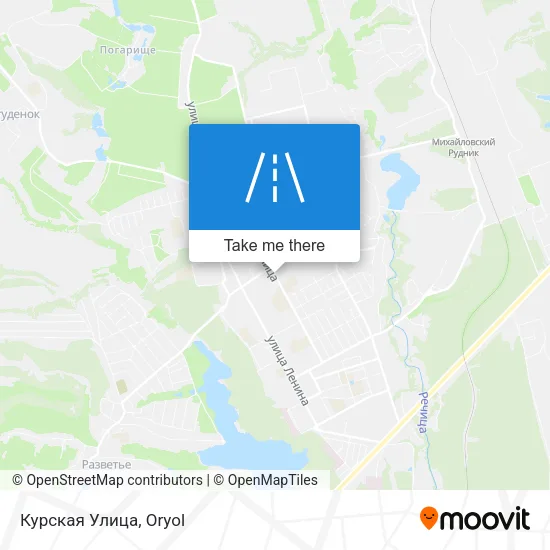 Курская Улица map