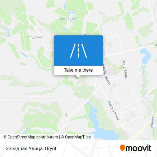Звёздная Улица map