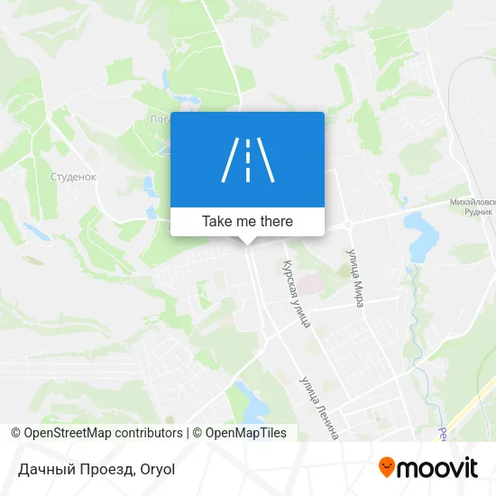 Дачный Проезд map