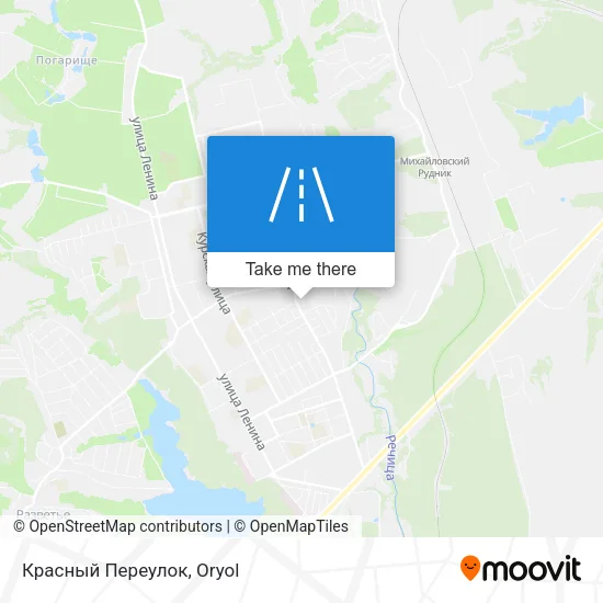 Красный Переулок map