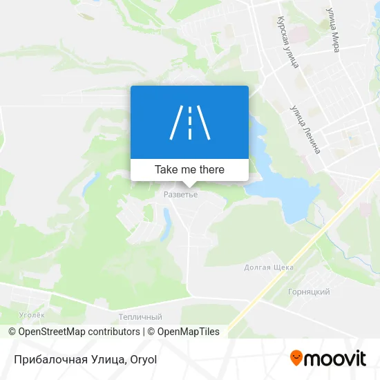 Прибалочная Улица map