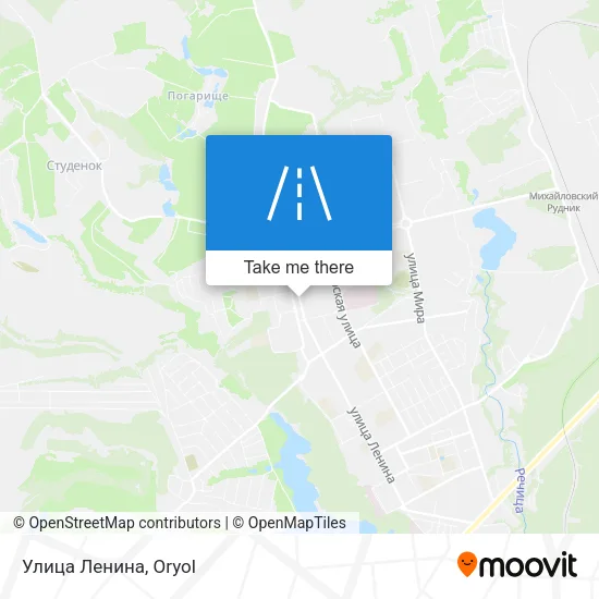 Улица Ленина map