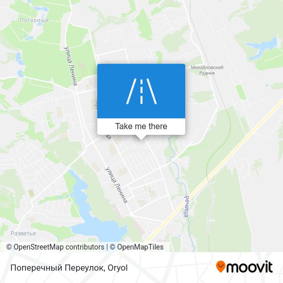 Поперечный Переулок map