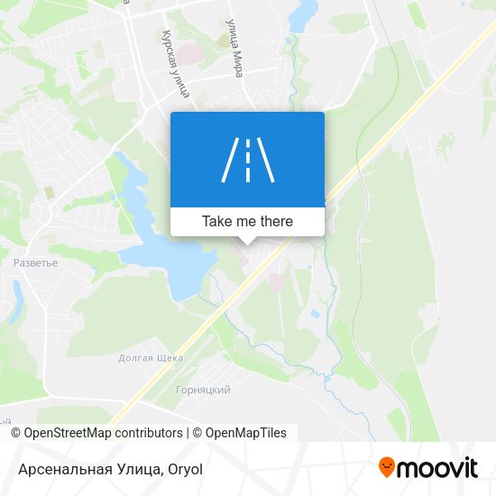 Арсенальная Улица map