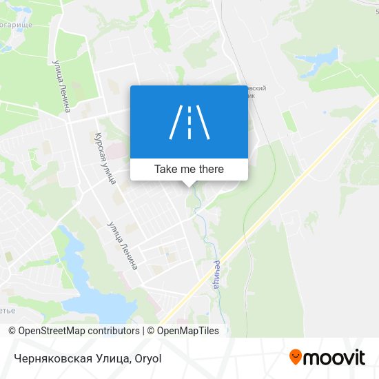 Черняковская Улица map
