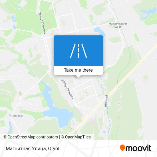 Магнитная Улица map