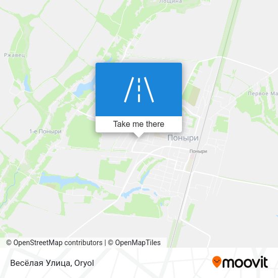 Весёлая Улица map