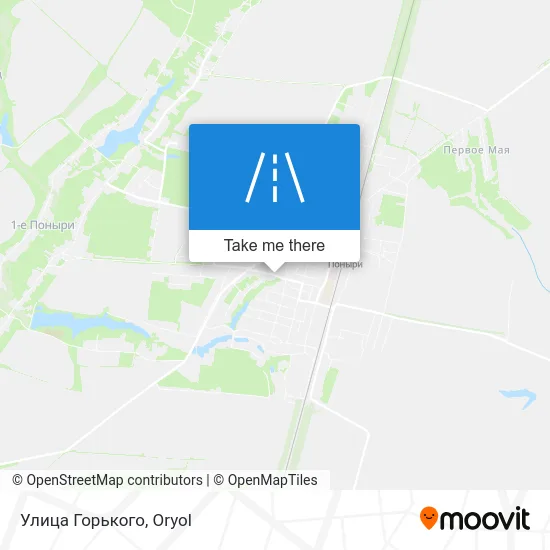 Улица Горького map