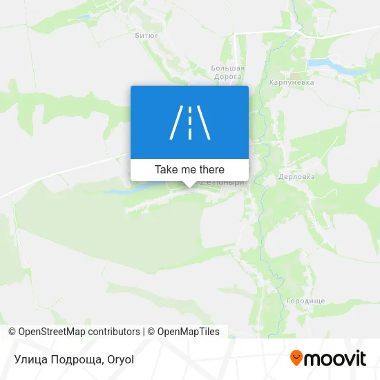 Улица Подроща map