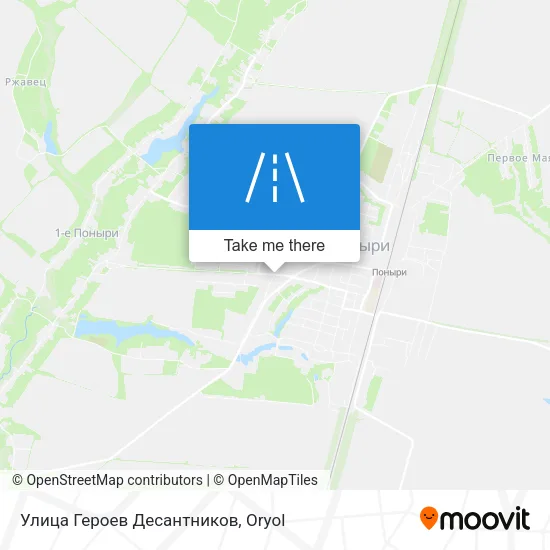 Улица Героев Десантников map