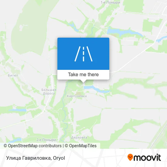 Улица Гавриловка map