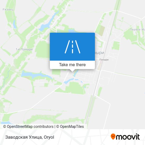 Заводская Улица map