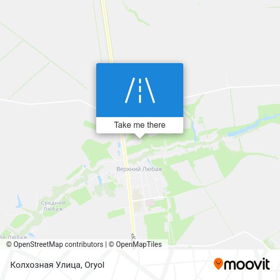 Колхозная Улица map