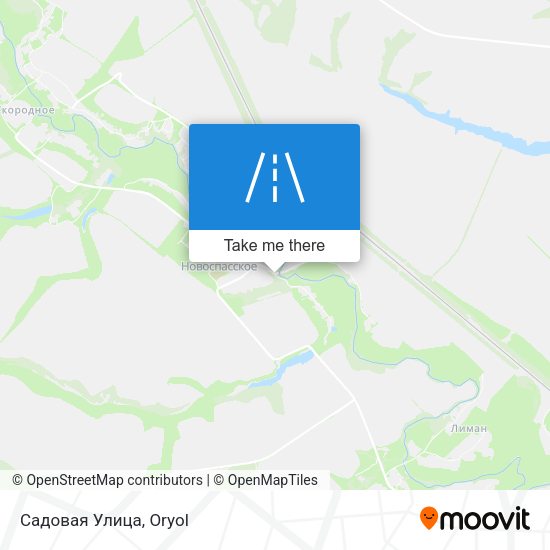 Садовая Улица map