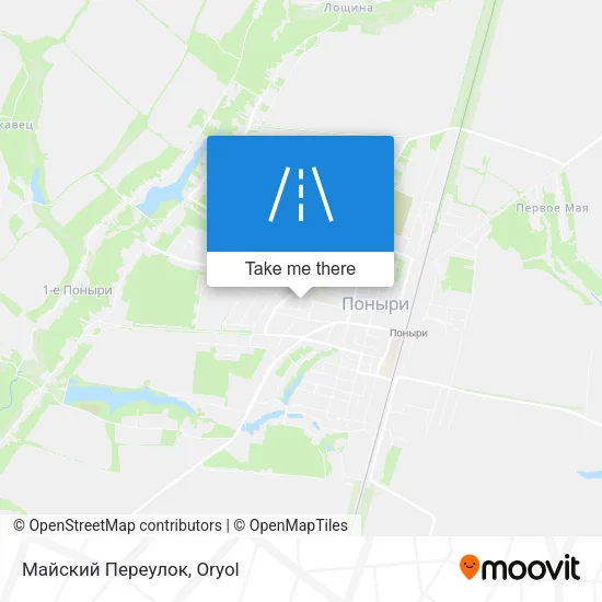 Майский Переулок map