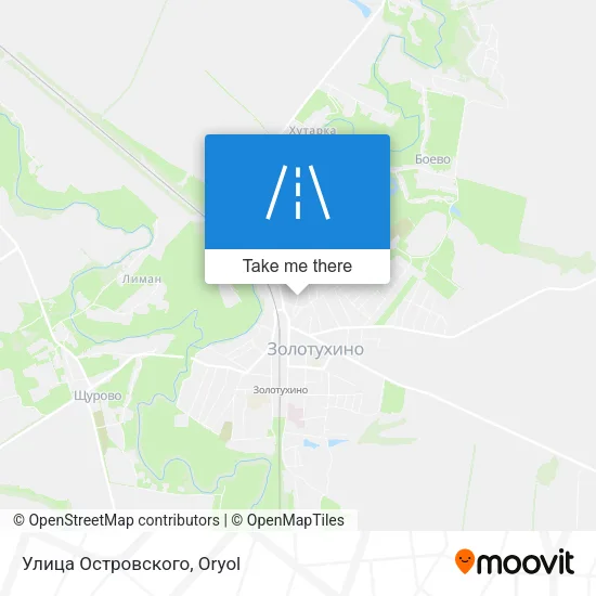 Улица Островского map