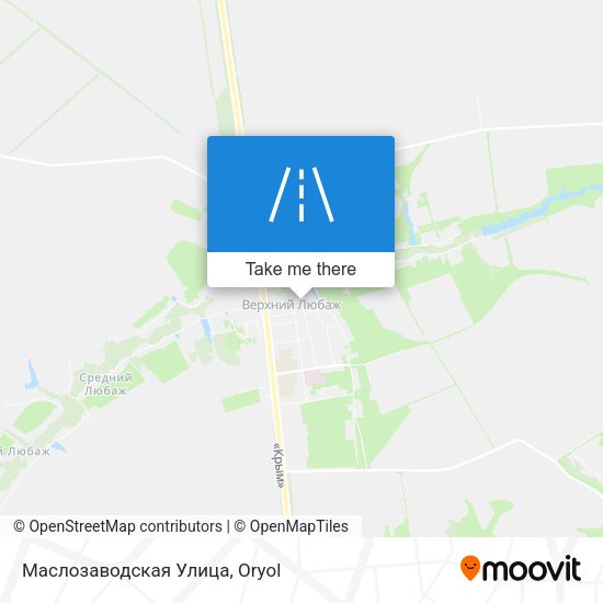 Маслозаводская Улица map