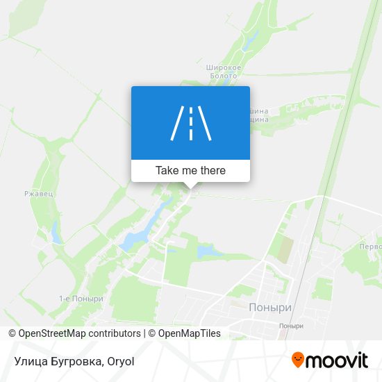Улица Бугровка map