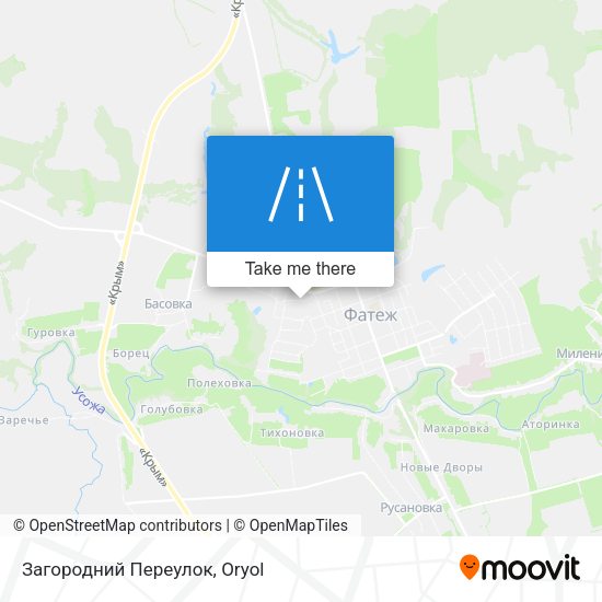 Загородний Переулок map