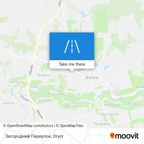 Загородний Переулок map