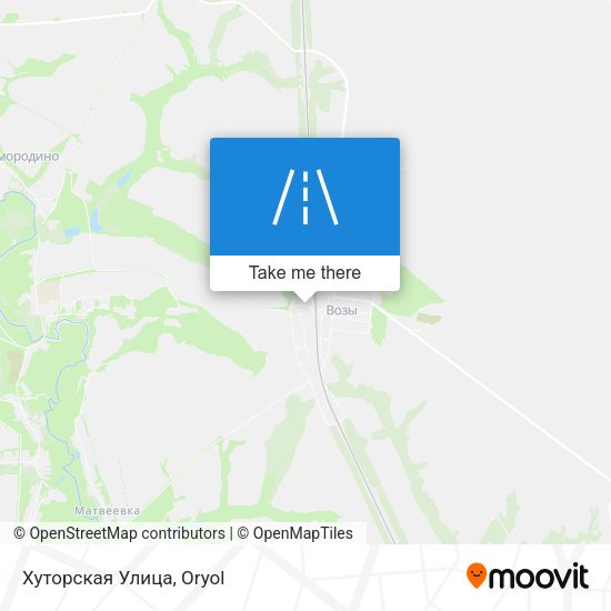 Хуторская Улица map