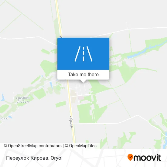 Переулок Кирова map