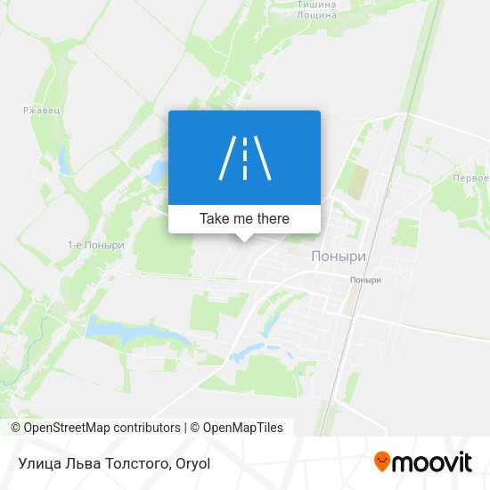 Улица Льва Толстого map