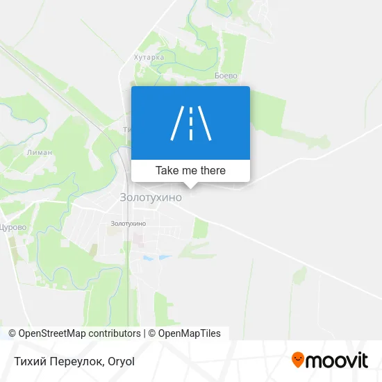 Тихий Переулок map