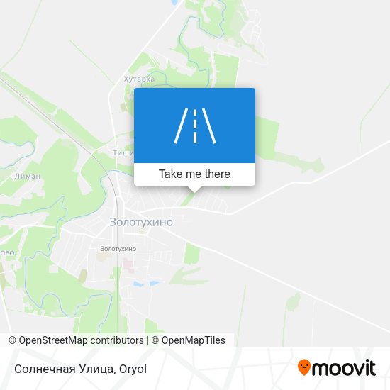Солнечная Улица map