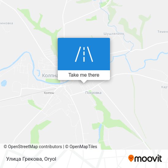 Улица Грекова map