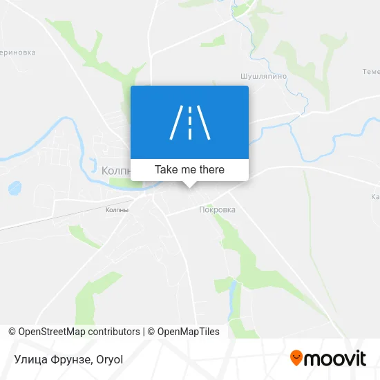 Улица Фрунзе map