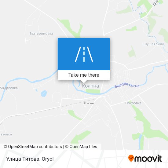 Улица Титова map