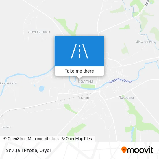 Улица Титова map